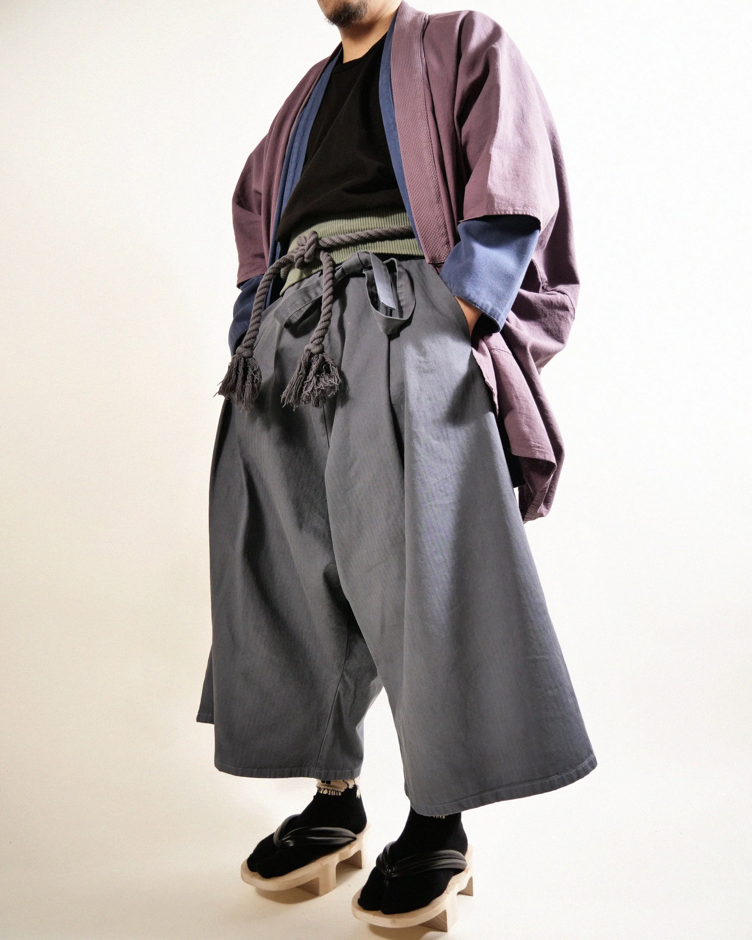 DOUHIKI - ASH BLUE | Prospective Flow | Japanese Fashion for Men